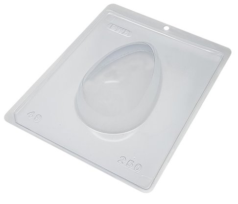 Forma Acetato BWB Especial com silicone cód. 49 Ovo liso 250g