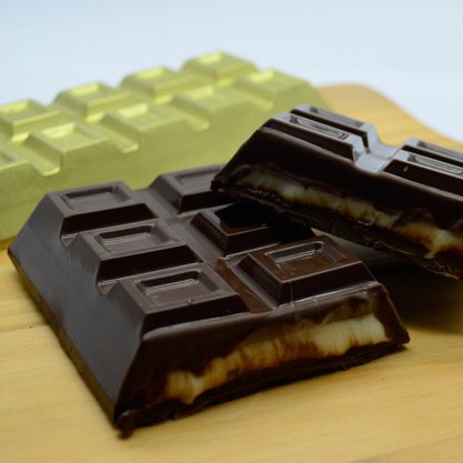 Forma Acetato BWB Especial com silicone cód.9664 Barra chocolate especial 300g