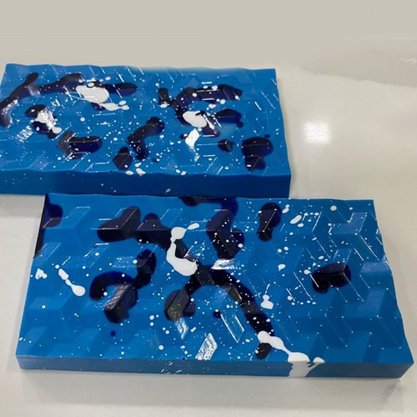 Forma Acetato BWB Especial com silicone cód.9992 Tablete Ilusão 3D