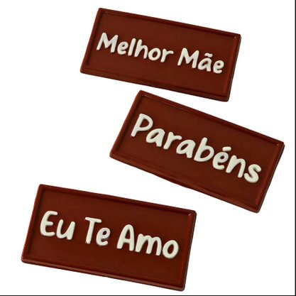 Forma Acetato BWB Simples cód.10615 Tablete Mensagem Mães