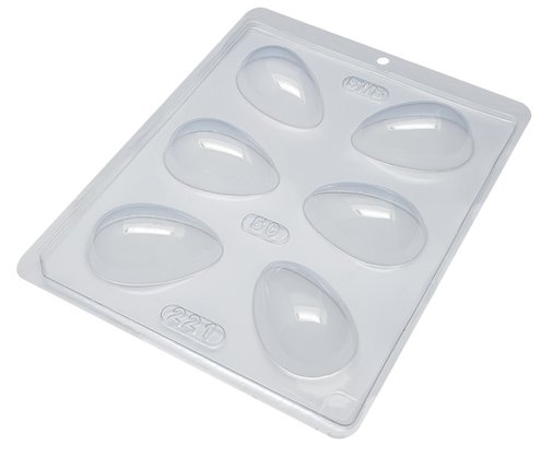 Forma Acetato BWB Simples cód. 221 Ovo liso 50g