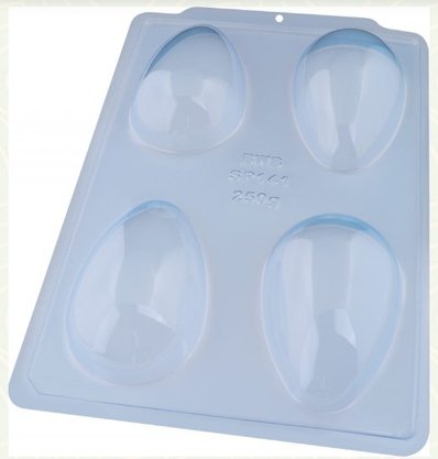Forma Acetato BWB Simples cód. 3626 SP141 Ovo liso 250g