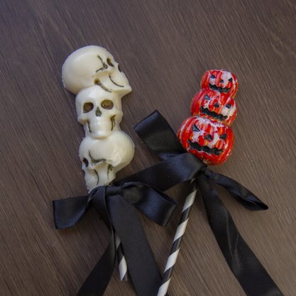 Forma Acetato BWB Simples Pretzel Halloween