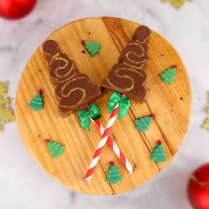 Forma Especial Mini Paleta Árvore