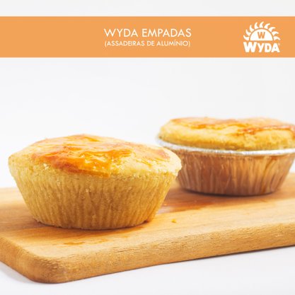 Forma para Empada Média 100ml – 100un – Wyda