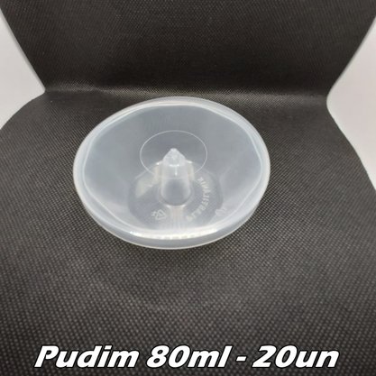 Forma para Pudim Mini 80ml – 20 unid – Plastilânia