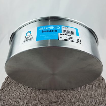 Forma redonda fundo fixo 25cm altura x 8cm diâmetro - AL. SANTA CATARINA