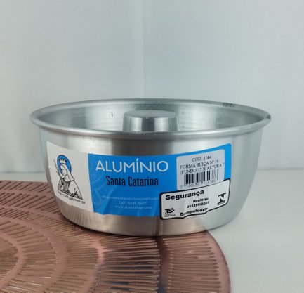 Forma Suiça Nº 15 (Fundo 13 x Altura 7 x Boca 16cm) - AL. SANTA CATARINA