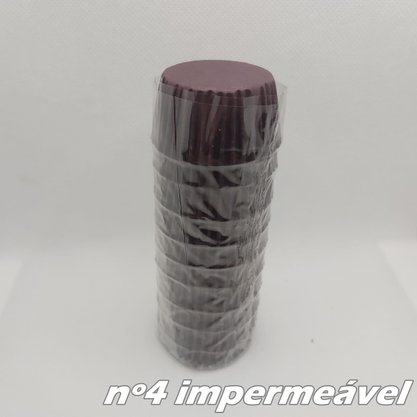 Forminha Impermeável nº4 Marrom – 100un – Reiki 