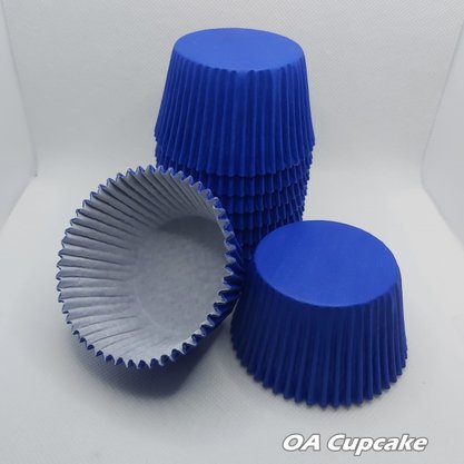 Forminha para Cupcake nº0A Azul Royal – 100un – Reiki 