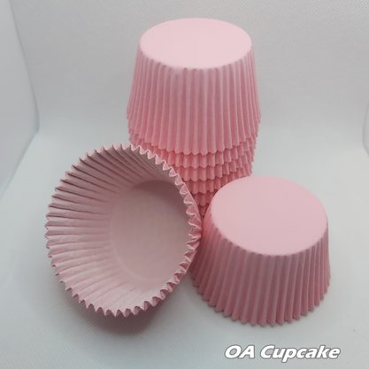Forminha para Cupcake nº0A Rosa – 100un – Reiki 