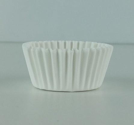 Forminha para doces N°0B Impermeável Branca c/100 unidades – Confesta 