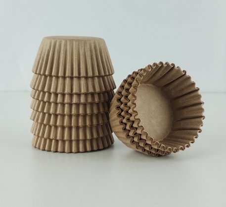Forminha para doces N°1 Kraft c/100 unidades – Confesta 