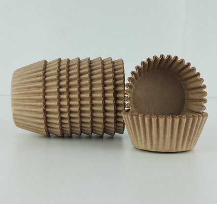 Forminha para doces N°3 Kraft c/100 unidades – Confesta 