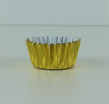 Forminha para doces N°4 Ouro c/100 unidades – Confesta 