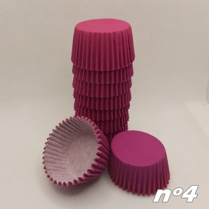 Forminha para doces nº4 Pink – 100un – Reiki 
