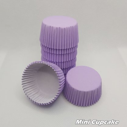Forminha para Mini Cupcake nº2 Lilas Claro – 100un – Reiki 