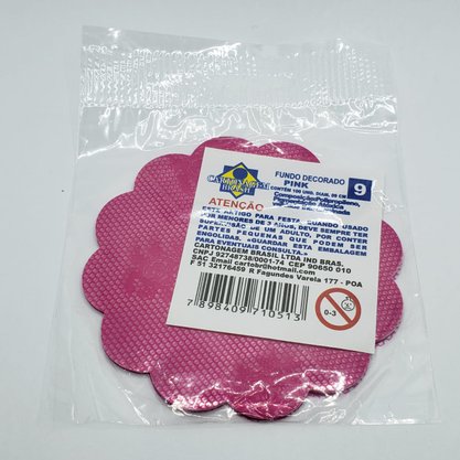 Toalha poli Nº9 Pink C/100