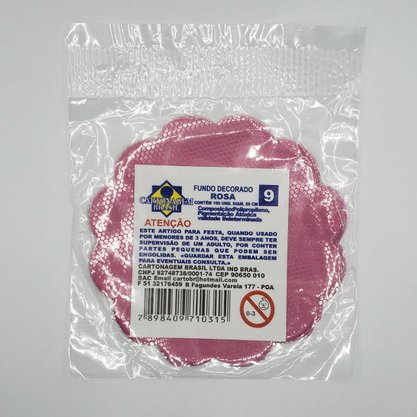 Toalha poli Nº9 Rosa Bebê C/100