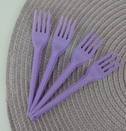 Garfo sobremesa com 50 unidades – Lavanda – Bello Festas 