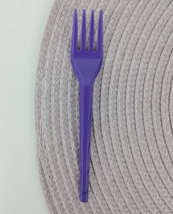 Garfo sobremesa com 50 unidades – Roxo – Bello Festas 