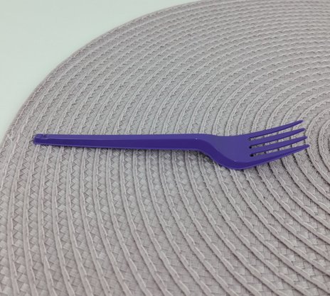 Garfo sobremesa com 50 unidades – Roxo – Bello Festas 