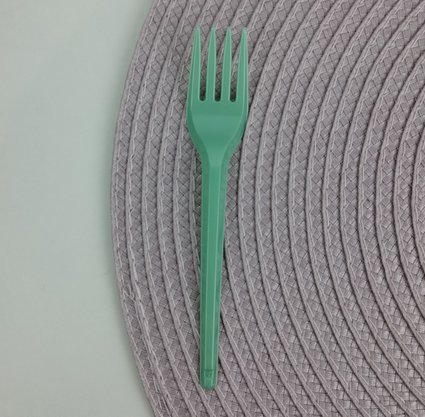 Garfo sobremesa com 50 unidades – Verde Menta – Bello Festas 