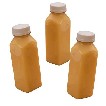 GARRAFA PET 500ML C/4 QUAD. TAMPA LACRE BRANCA 