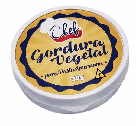 Gordura Vegetal para Pasta Americana 30g – Iceberg 