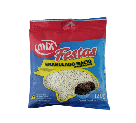 Granulado Macio 120g Branco - Mix