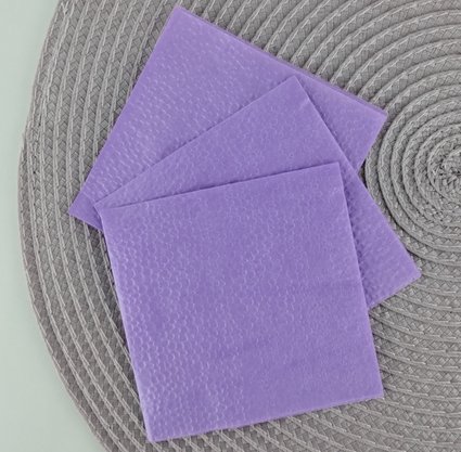 Guardanapo liso Lilás 20x20 C/50 Unidades – Bello Festas 
