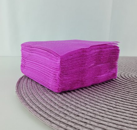 Guardanapo liso Pink 20x20 C/50 Unidades – Bello Festas 
