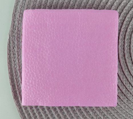 Guardanapo liso Rosa Claro 20x20 C/50 Unidades – Bello Festas 