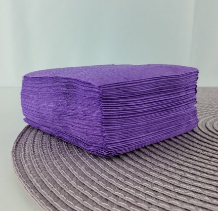 Guardanapo liso Roxo 20x20 C/50 Unidades – Bello Festas 