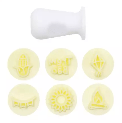 Kit Carimbos Junino 2cm Amarelo – BlueStar