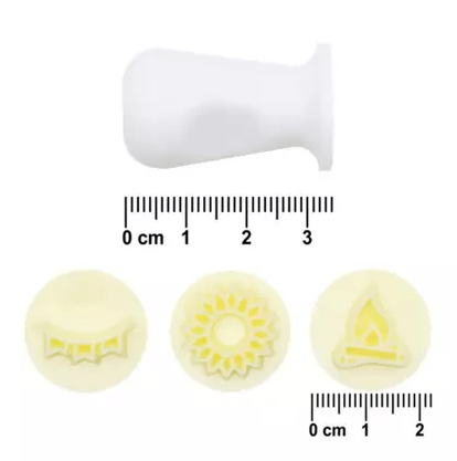 Kit Carimbos Junino 2cm Amarelo – BlueStar