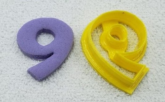 Kit Cortador de Números 8,5cm com 10 peças BlueStar