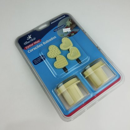 Kit Ejetor Max Corações Babados – 6pç - Bluestar Kit Ejetor Max Corações Babados – 6pç - Bluestar