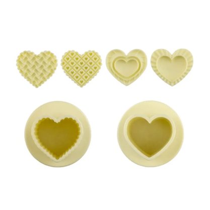 Kit Ejetor Max Corações Babados – 6pç - Bluestar