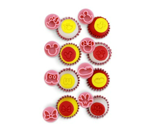 Kit Mini Carimbos Ratinhos Amarelo com 8 peças – BlueStar. 