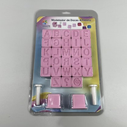 Kit Modelador de Doces – Letras - Festplastik