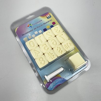 Kit Modelador de Doces – Números - Festplastik