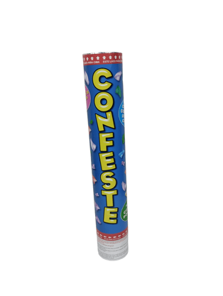 Lança confete Colorido Crepom 30cm - Confeste