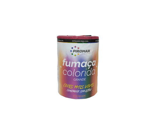 Lança Fumaça 78mm Vermelho – Piromax 