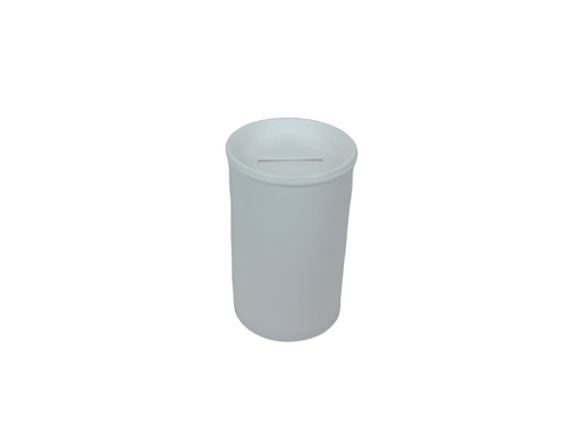 Lembrança Cofre plástico Branco - unidade