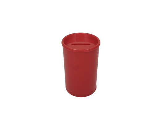 Lembrança Cofre plástico Vermelho - unidade