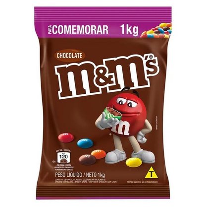 M&M’s colorido 1kg Chocolate