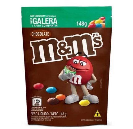 M&M’s colorido 148g Chocolate