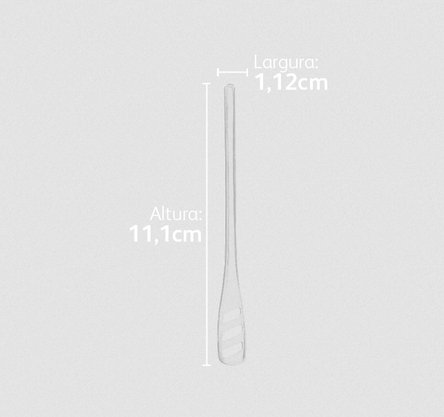 Mexedor Grande 11cm Preto com 240 un. - Strawplast