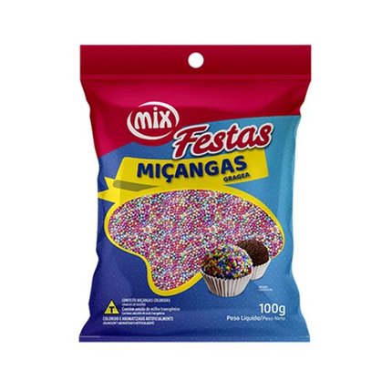 Miçanga 100g Candy Colors - Mix